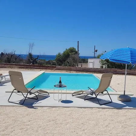Pescoluse With Pool And Sea View - Happy *